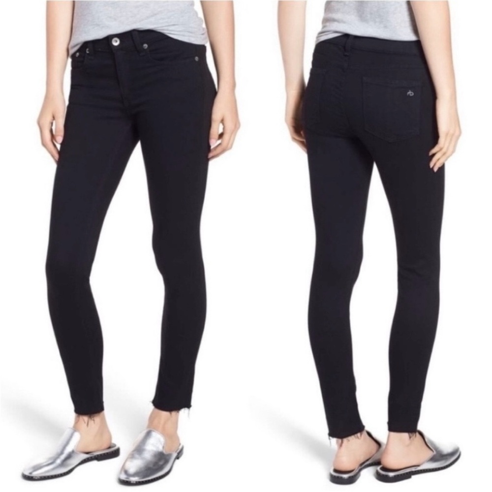 Rag and Bone Black Denim Jeans